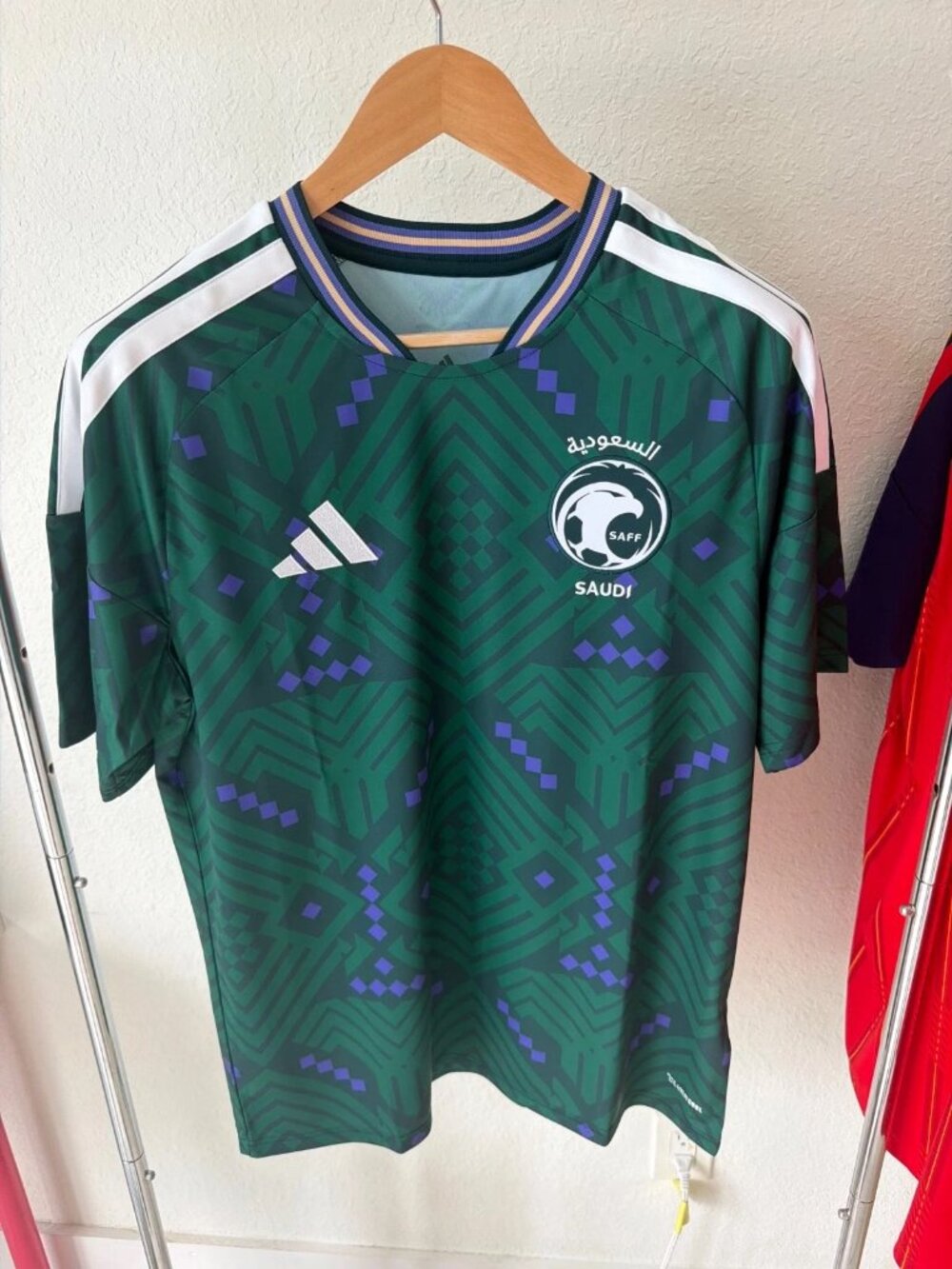 adidas Saudi Arabia National Team World Cup 2026 Home Soccer Jersey.